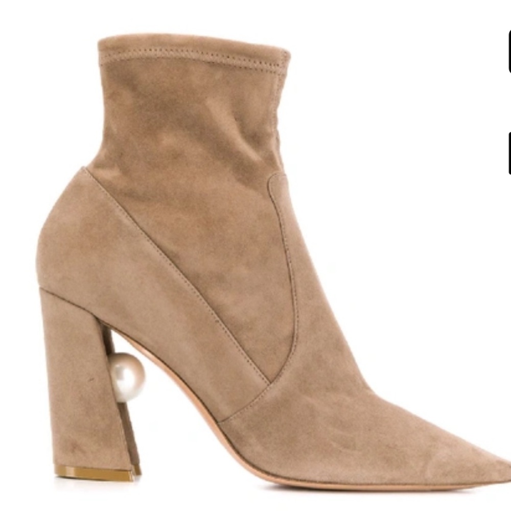 Nicholas Kirkwood Gray Ankle Boots size 5